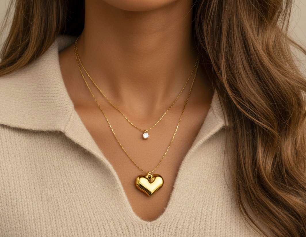 Collar con colgante para mujeres